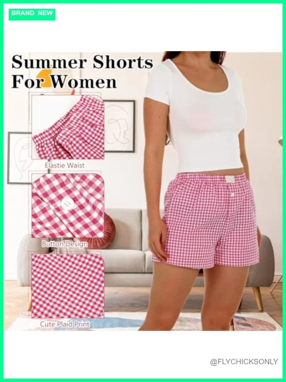 3 Pack Womens Boxer Shorts Lounge Pajama Sleep Shorts Y2k